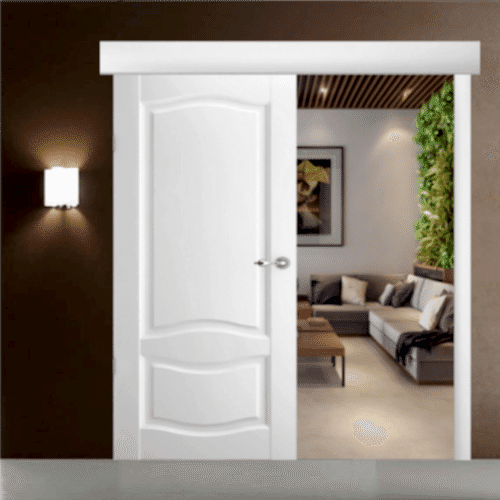 Раздвижная дверь ЛУВР, винил (глухая)